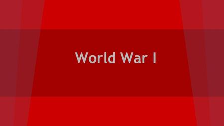 World War I. Bellringer Whose death was the fuse that began WWI?