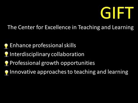 Enhance professional skills Interdisciplinary collaboration Professional growth opportunities Innovative approaches to teaching and learning.