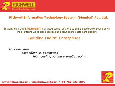 Richwell Information Technology System (Mumbai) Pvt. Ltd.