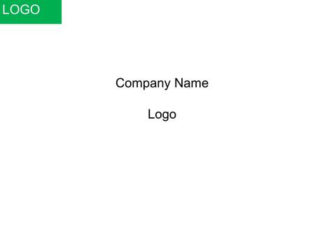 LOGO Company Name Logo. LOGO Overview LOGO Team Skills.