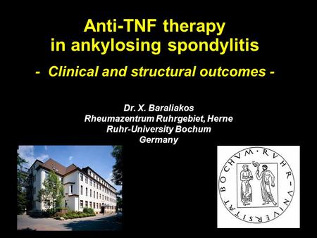 Anti-TNF therapy in ankylosing spondylitis