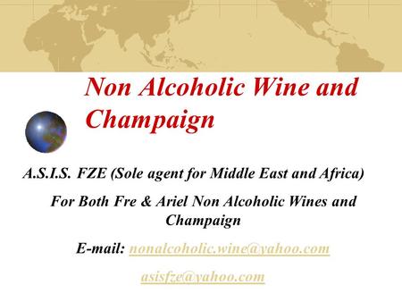 Non Alcoholic Wine and Champaign