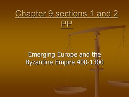 Chapter 9 sections 1 and 2 PP