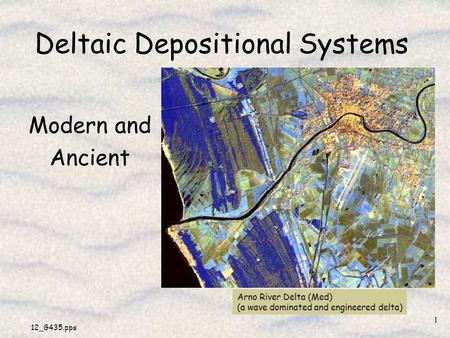 Deltaic Depositional Systems