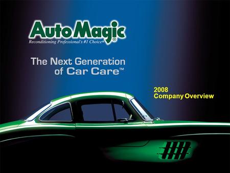 2008 Company Overview. Since 1960 For over 45 years, Auto Wax Company (AWC) has supplied the automotive aftermarket with consistent, premium quality products.