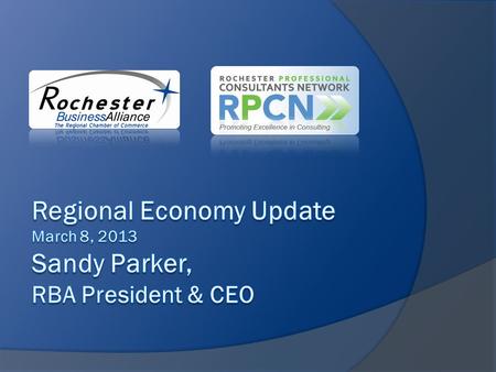 Current Picture The overall economy is a mixed bag, but Rochester’s economy is the strongest in New York State, outside New York City.