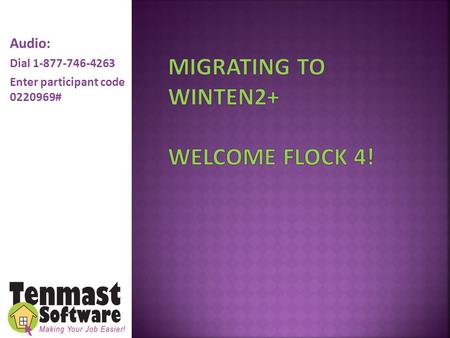 migrating to winten2+ Welcome Flock 4!