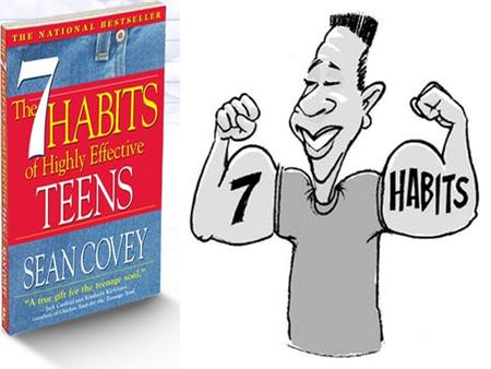 The 7 Habits of Highly Effective Teens Sharpen the Saw Synergize Seek First to Understand, Then to Be Understood Think Win-Win Put First Things First.