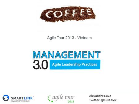 Alexandre Cuva  Agile Tour 2013 - Vietnam.