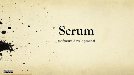 Scrum (software development)
