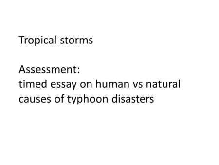 1. What are the differences between typhoons, cyclones and hurricanes
