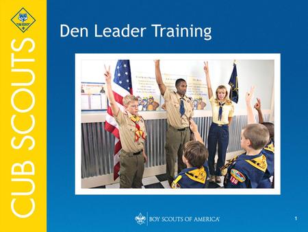 Den Leader Training Say (in your own words):