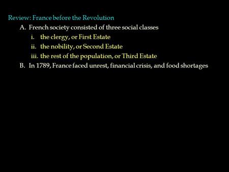 Review: France before the Revolution