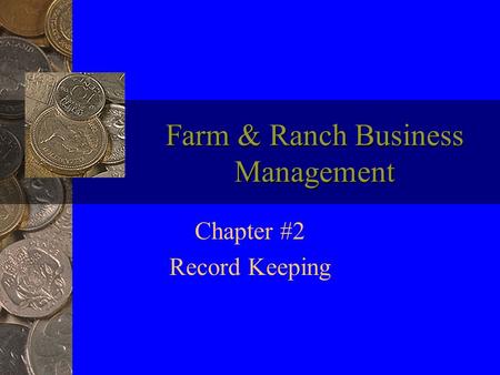 Farm & Ranch Business Management