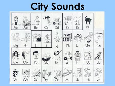 City Sounds.