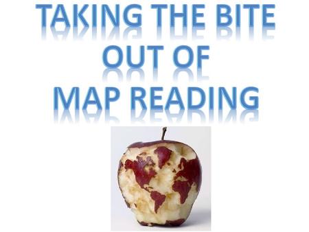 Taking the bite out of map reading.