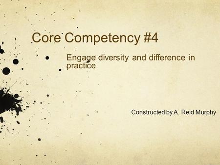 Engage diversity and difference in practice