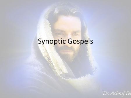 Synoptic Gospels. Vocab Gospel = Good News – Message of Christ & salvation – Also preaching/writing that message Synoptic: “seen together” – Many similarities.