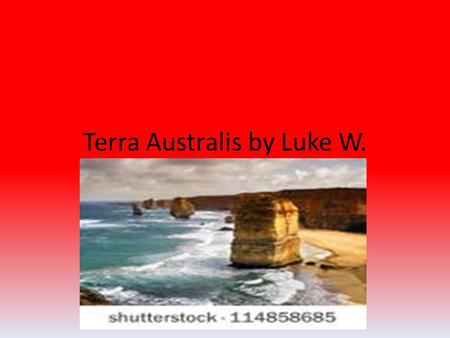 Terra Australis by Luke W.