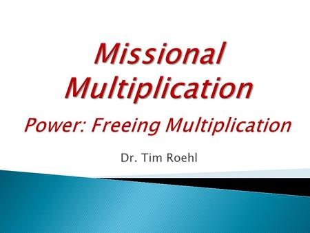 Dr. Tim Roehl. 1. His power is available when we are all in and come to a place of absolute surrender. Our ambition, attitudes and abilities must be given.