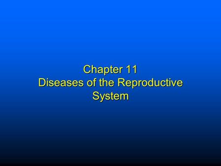 Chapter 11 Diseases of the Reproductive System. Elsevier items and derived items © 2009 by Saunders, an imprint of Elsevier Inc. 1 Female Organs and Function.