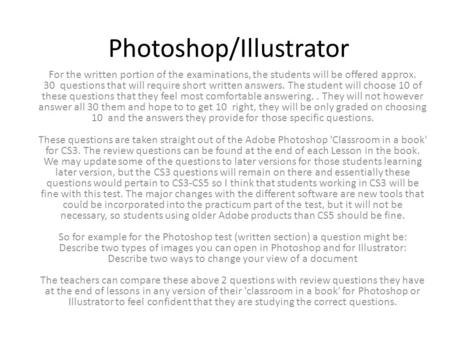 Photoshop/Illustrator