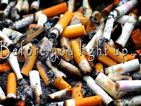 Cigarette smoke contains around 4,000 chemicals The average yield of U.S. cigarettes is about 12 mg tar,.88 mg nicotine, and 14 mg carbon monoxide.