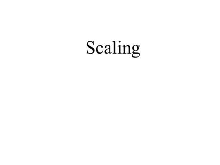 Scaling. Why do we assign numbers to characteristics of objects? What is scaling. What is a nominal scale and what is it used for in Marketing Nominal.