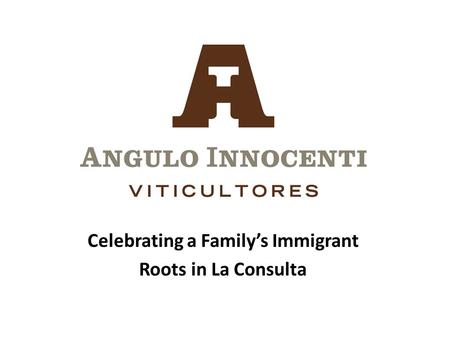 Celebrating a Family’s Immigrant Roots in La Consulta.