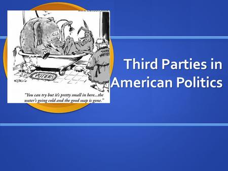 Third Parties in American Politics