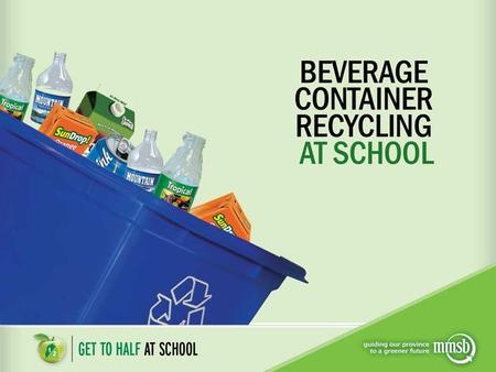 Why should I recycle? To make sure we can enjoy nature when we’re older. To save energy - less energy is used when things are made from recycled materials.