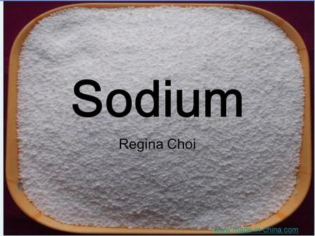 Sodium Regina Choi www.made-in-china.com. www.bloodpressurereading.n et.