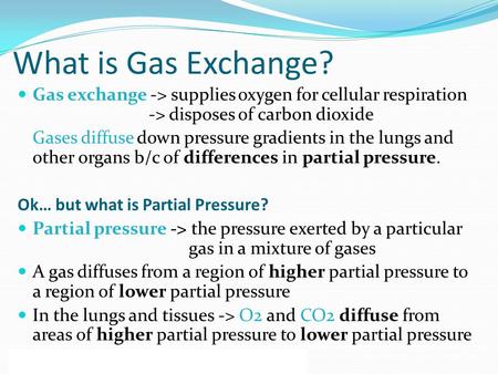 Copyright © 2008 Pearson Education, Inc., publishing as Pearson Benjamin Cummings What is Gas Exchange? Gas exchange -> supplies oxygen for cellular respiration.