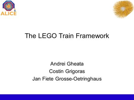 The LEGO Train Framework