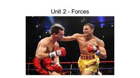 Unit 2 - Forces. Types of Forces In this chapter we will explore; Different types of forces and learn about how they affect the velocity and acceleration.