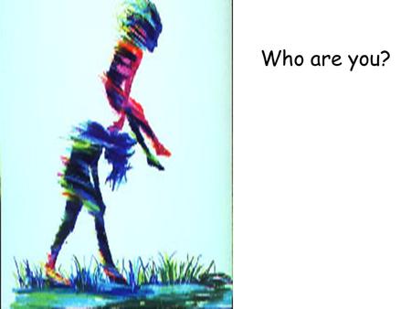 Who are you?. Today we are going to create a Bio-poem that gives us the opportunity to express our uniqueness through words and have the ability to share.