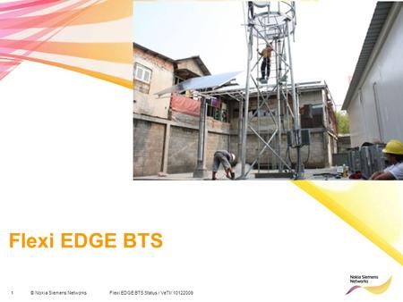 Flexi EDGE BTS Title slide Used as a prompt to start the presentation.