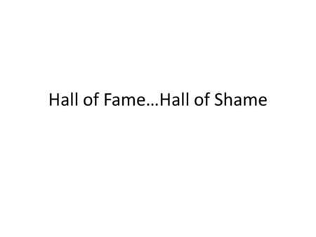 Hall of Fame…Hall of Shame. Do-Now: Find your name, write your emperor HW: ABC-Clio or Grolier Article  Notecards Share Noodletools project with Ms.