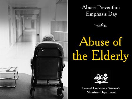 Introduction Recently a newspaper instanced that child abuse is rising in the United States, but instances of abuse of the elderly is rising twice as fast.
