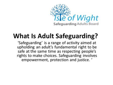 What Is Adult Safeguarding?