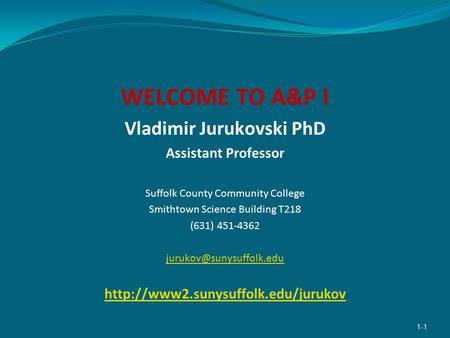 Vladimir Jurukovski PhD
