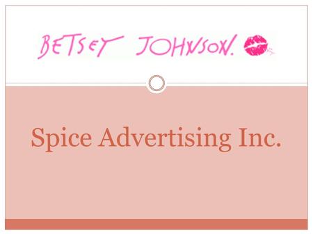 Spice Advertising Inc..