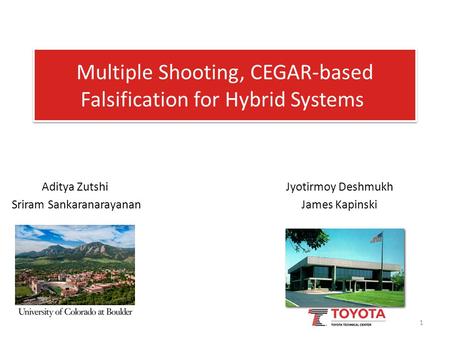 Multiple Shooting, CEGAR-based Falsification for Hybrid Systems