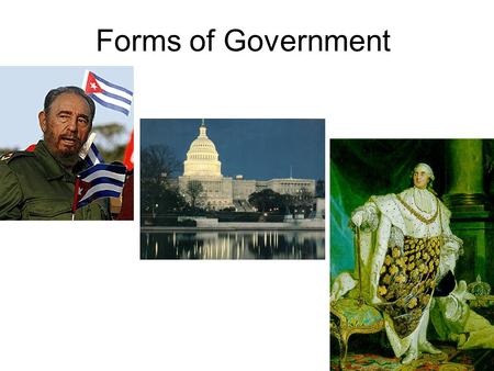 Forms of Government.