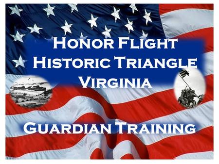 History Honor Flight was founded by Earl Morse and made it’s first flight to D.C. in May 2005 Honor Flight Historic Triangle Virginia was founded in September.