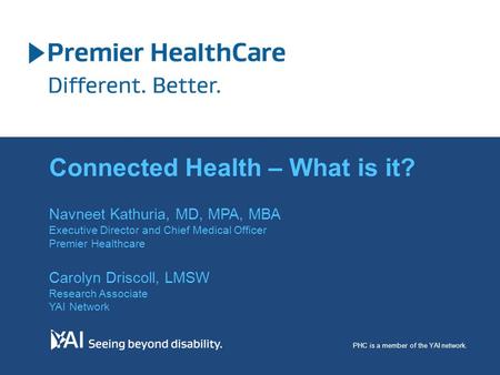 Connected Health – What is it?
