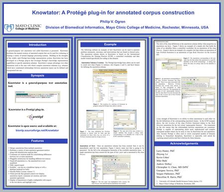 A general-purpose text annotation tool called Knowtator is presented. Knowtator facilitates the manual creation of annotated corpora that can be used for.