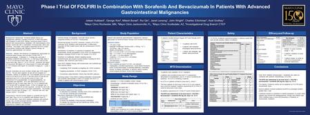 Phase I Trial Of FOLFIRI In Combination With Sorafenib And Bevacizumab In Patients With Advanced Gastrointestinal Malignancies Background: Background: