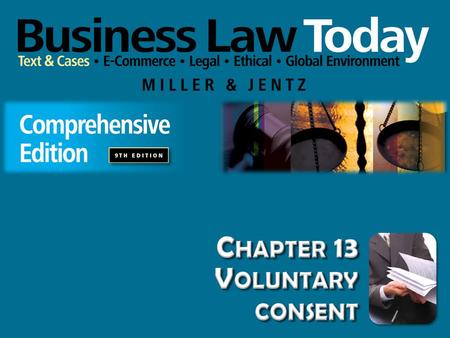 Chapter 13 Voluntary consent