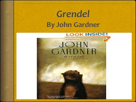 Grendel By John Gardner